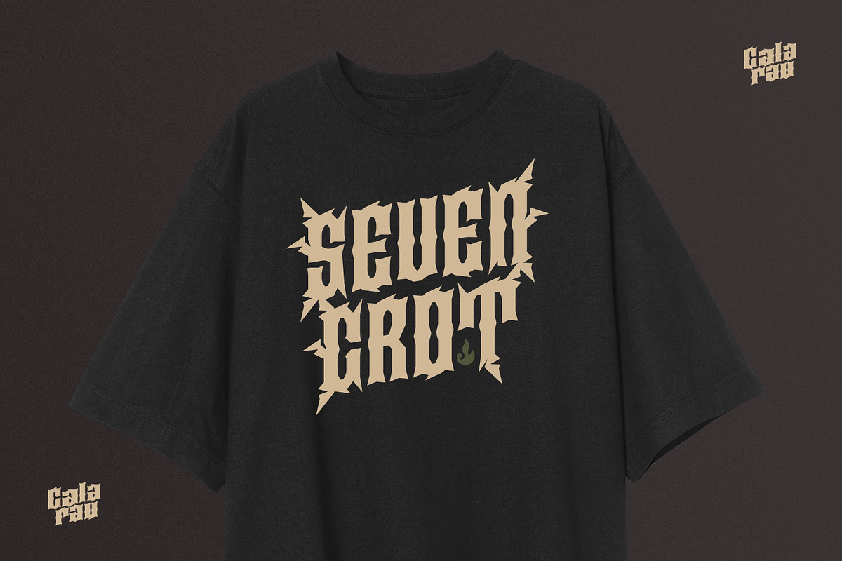 Calarau - Variable Metal Font, a Blackletter Font by creativemedialab (Photo 11 of 16)