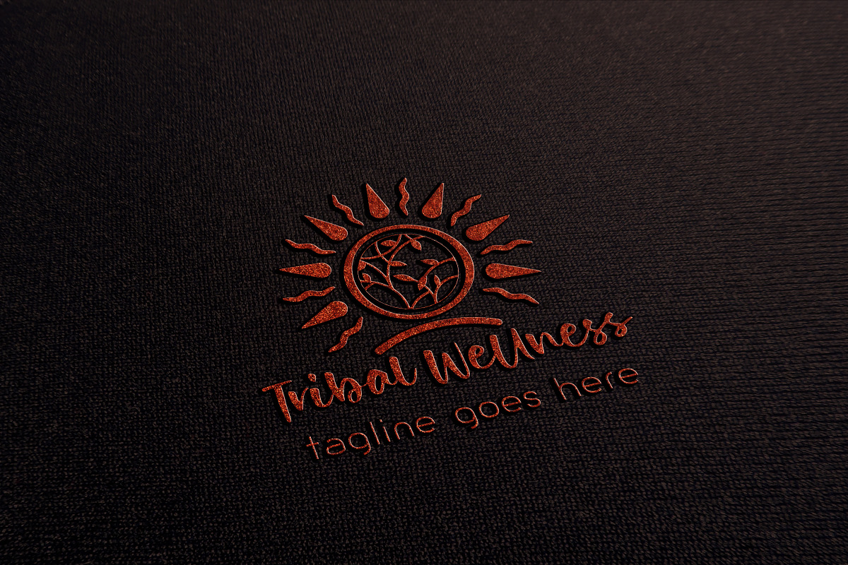 Tribal Wellness Logo Template, a Branding & Logo Template by GladicMonster (Photo 6 of 15)