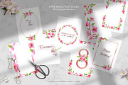 Spring flowers watercolor clipart, an Illustration by Brandianna (Thumbnail 3 of 9)