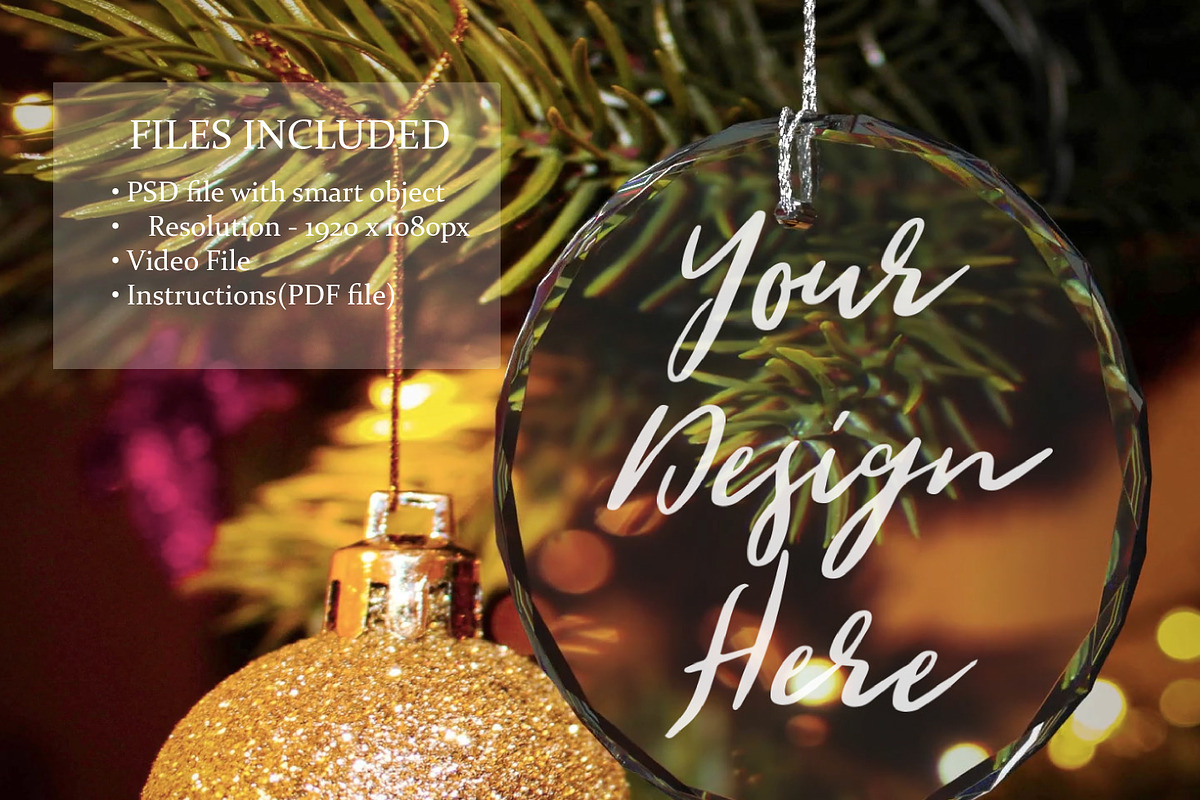 Glass Ornament Mockup Video, a Cups & Container Mockup by MockupsBox (Photo 5 of 5)