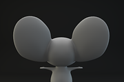 Cartoon Mouse Gray, an Animal 3D Model by XYZ Space (Thumbnail 3 of 4)