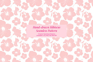 Hibiscus Seamless Pattern