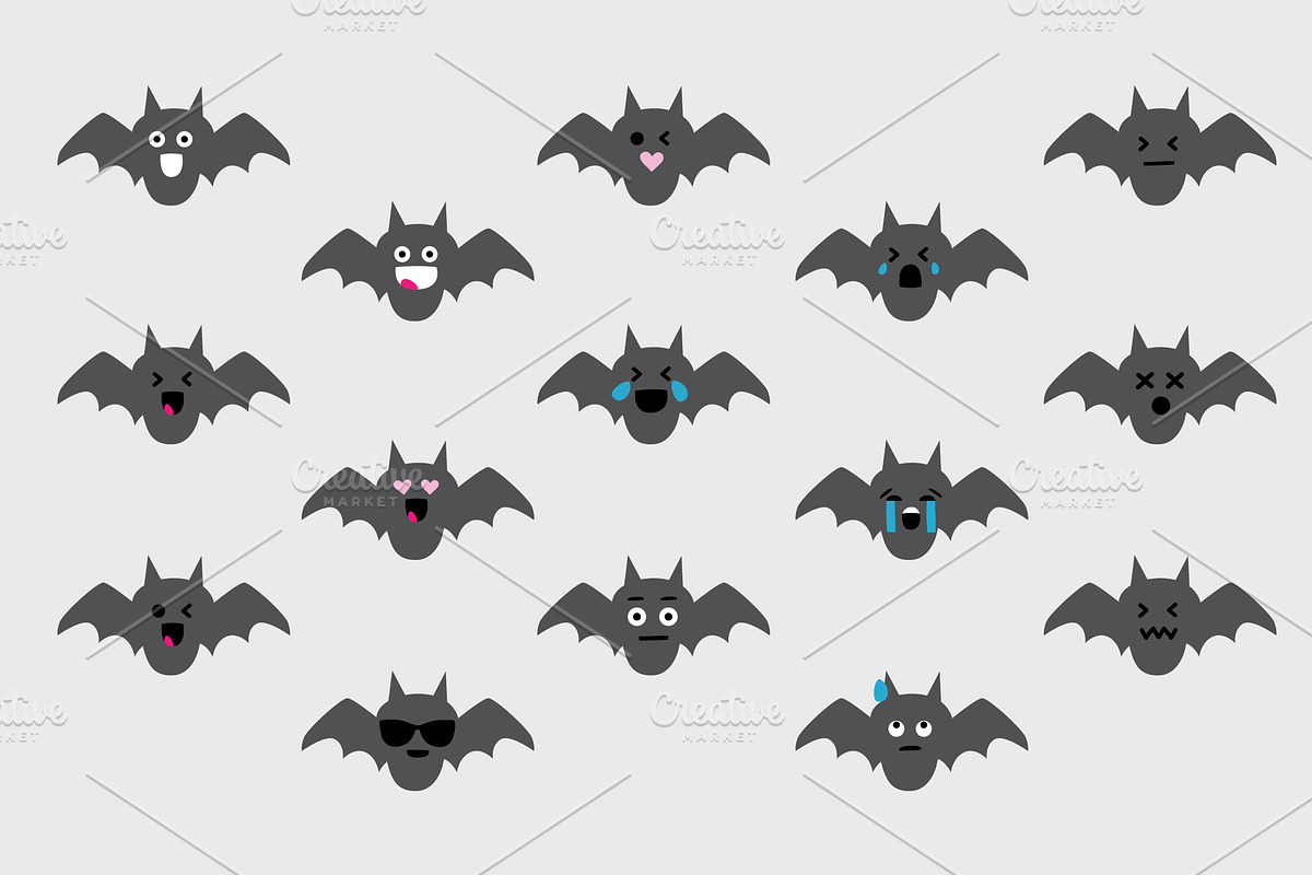 Vampire Emojis, an Emoji Icon by Kanga & Moose (Photo 3 of 4)