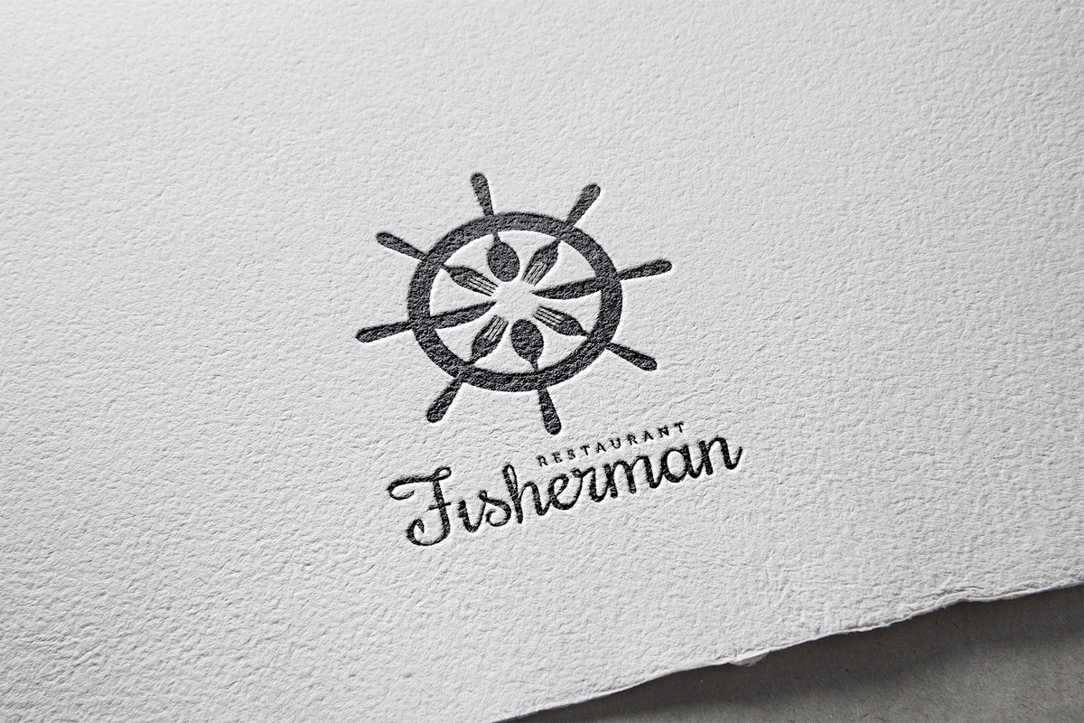 Seafood Fisherman Restaurant Logo., a Branding & Logo Template by Bordo (Photo 2 of 5)