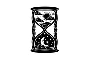 Celestial Sun Moon Hourglass Bundle, an Illustration by Gaye Art (Thumbnail 27 of 31)