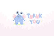 Cute Monsters, a Texture Illustration by LartGraphics (Thumbnail 13 of 13)