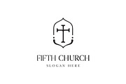 Church Logo Template, a Branding & Logo Template by BrandPacks (Thumbnail 3 of 5)