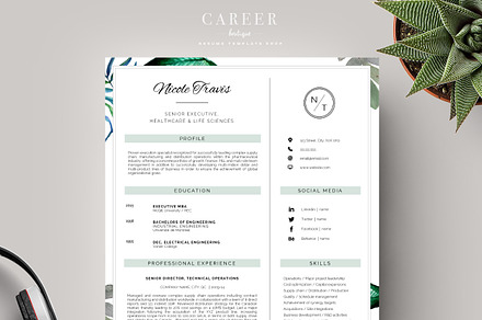 Modern Resume & CoverLetter Template