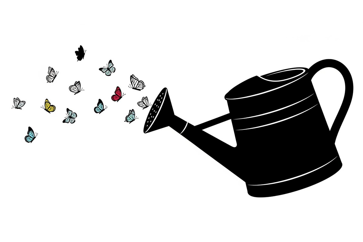 Garden Watering Can Bundle, an Illustration by Creativeshirt (Photo 16 of 31)