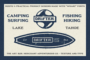 Wharf | Rounded Retro Serif, a Serif Font by Artifact Bazaar (Thumbnail 4 of 5)