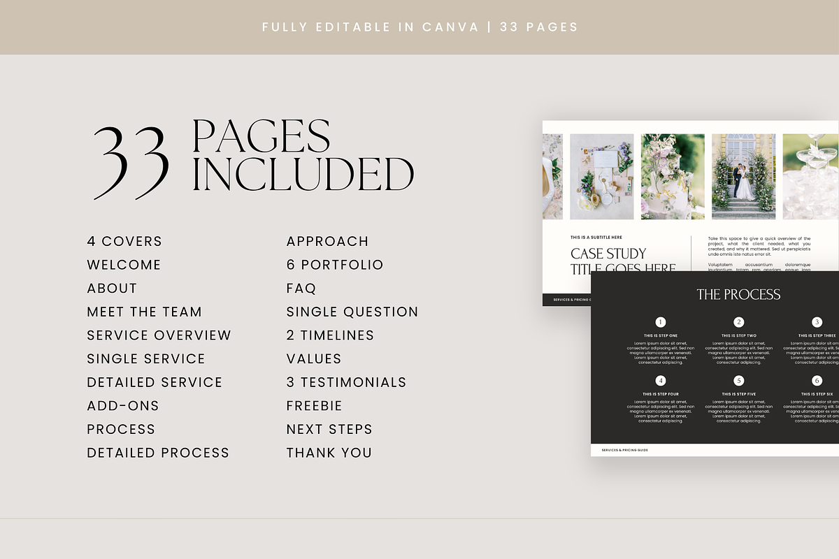 Pricing Guide Photography | Canva, a Presentation Template by Rosetta Lane Design (Photo 6 of 9)