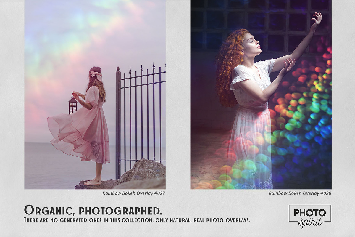 Rainbow Bokeh Effect Overlays, a Brushes & More by PhotoSpirit (Photo 3 of 11)