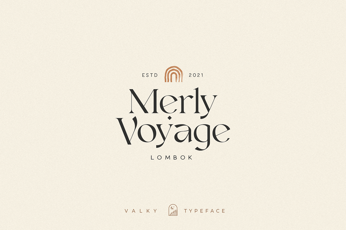 Valky Classic Modern Typeface, a Serif Font by Kaligra.co (Photo 16 of 30)