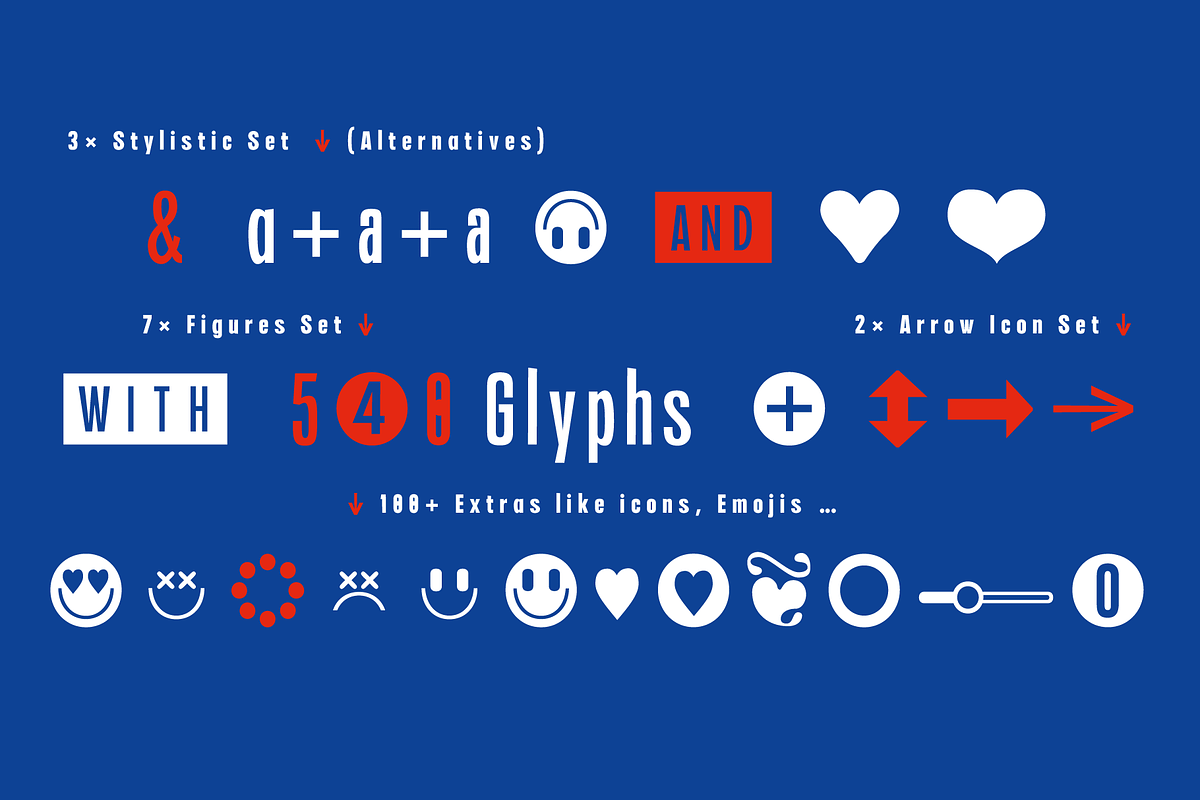 FONT | Headline Poster | Display Typ, a Sans Serif Font by Typo Graphic Design (Photo 6 of 8)