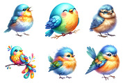 Watercolor Cute Bird Sublimation, a Graphic by CitraGraphics (Thumbnail 3 of 5)