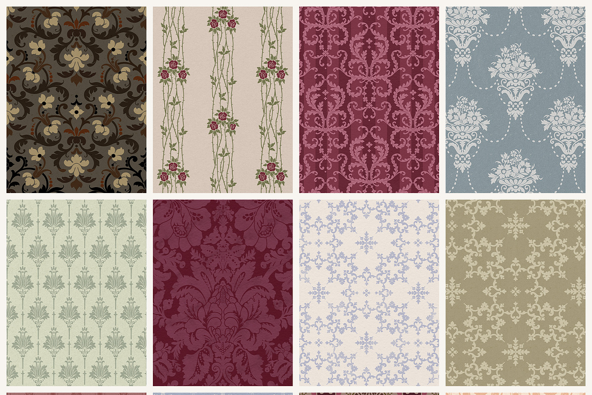 Garden Within: Vintage Floral Papers, a Texture Graphic by alonahaidash (Photo 10 of 27)