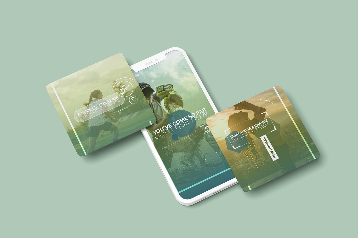 Sports Instagram Story template, a Social Media Template by Uxfox (Photo 4 of 4)