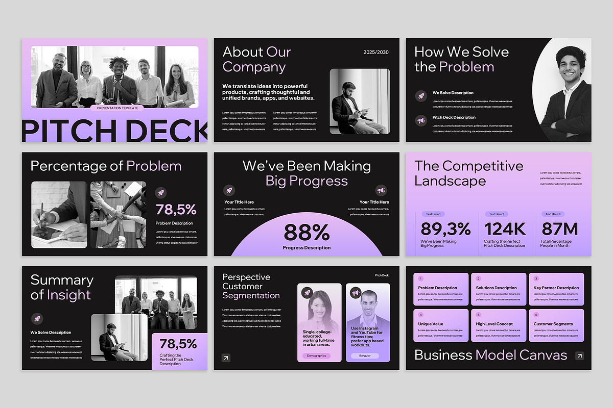 Pitch Deck Google Slides, a Presentation Template by rgbryand (Photo 2 of 7)