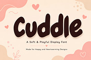Cuddle, a Slab Serif Font by Wow Magic (Thumbnail 1 of 3)