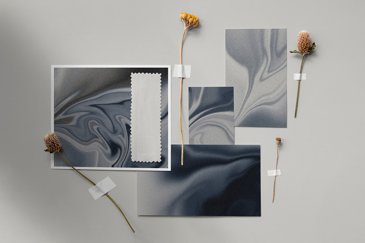BUNDLE Monochrome Gradient Textures, a Texture Graphic by Oksana Trygub (Photo 14 of 24)