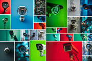 111 - Security cameras, a Technology Photo by Handmadefont (Thumbnail 4 of 13)