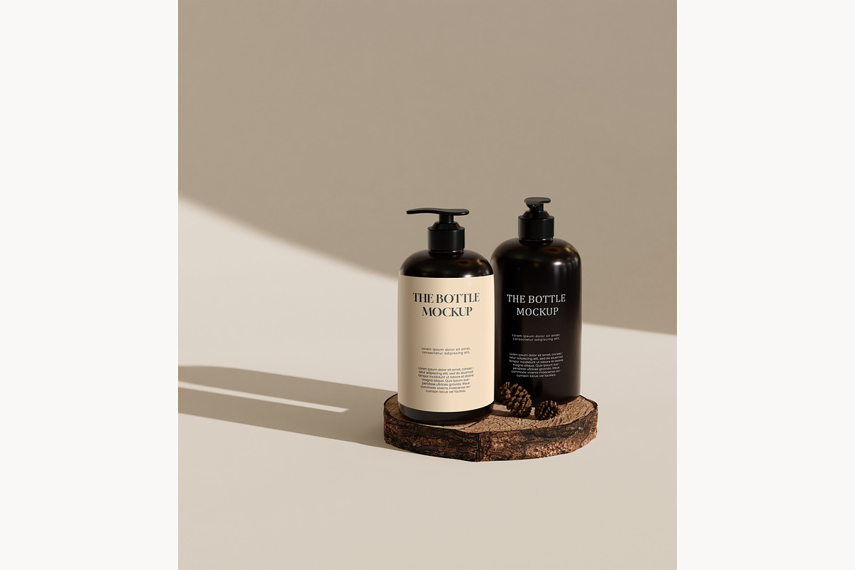 Bottle pump mockup, a Packaging Mockup by mockupocka (Photo 10 of 12)