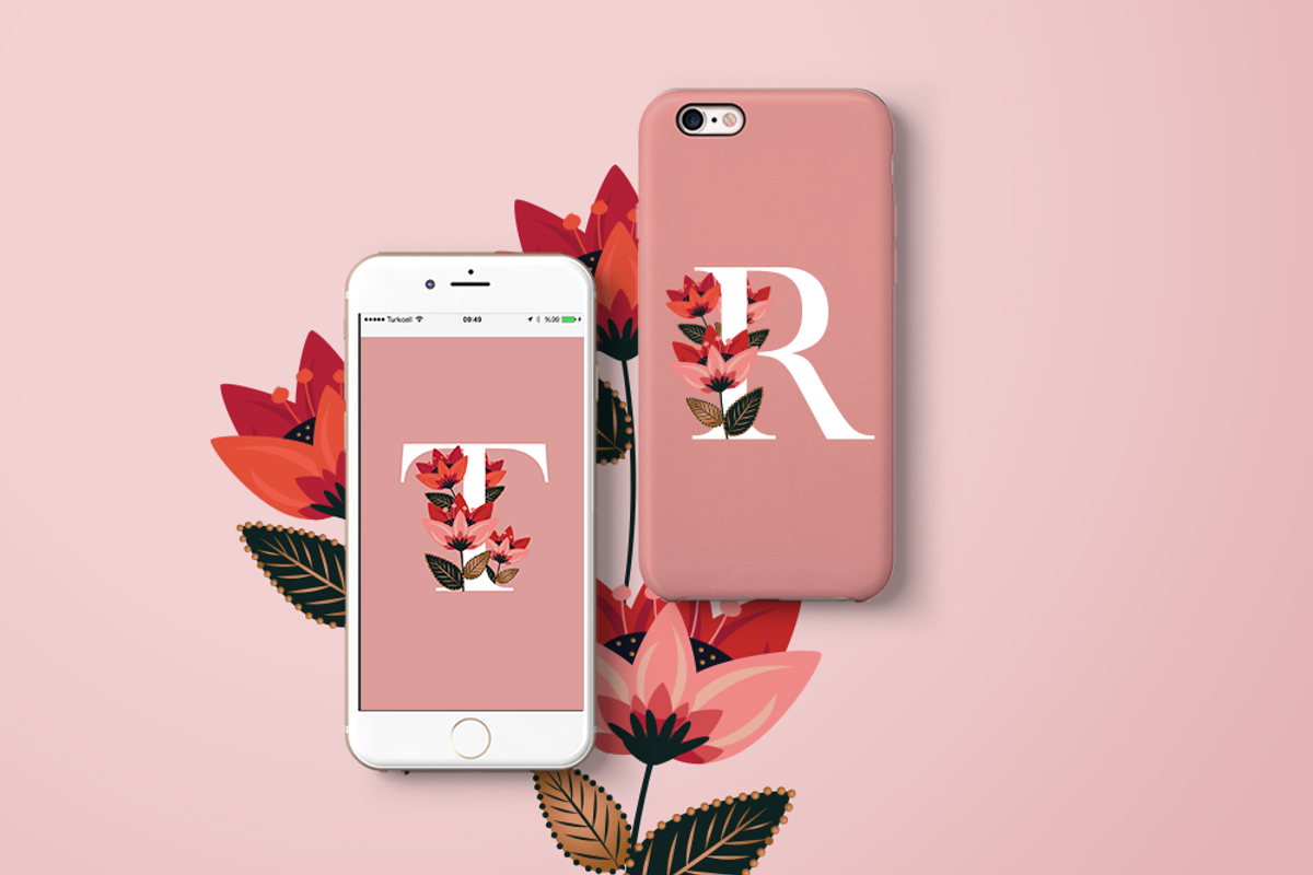Venice Floral Monograms, a Branding & Logo Template by Werlang Paper (Photo 6 of 8)