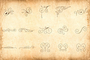 Vintage Vector Ornaments, an Object Graphic by Dandylyon Designs (Thumbnail 12 of 20)