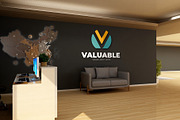 PSD Minimalist Lounge Wall Mockup, a Product Mockup by Ayy (Thumbnail 9 of 15)