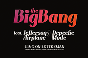 Tonight Show, a Serif Font by nurrontype (Thumbnail 3 of 14)