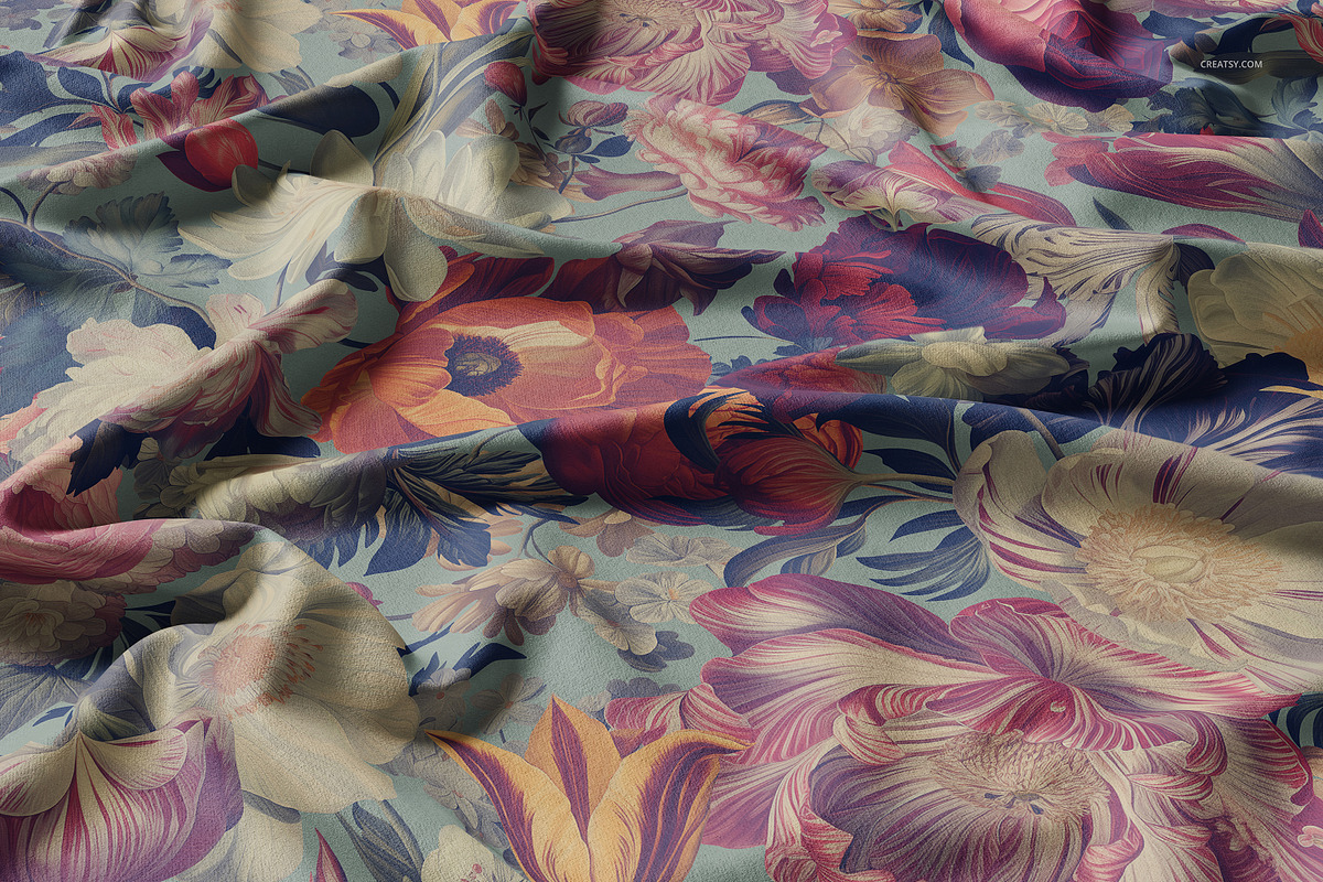 Polyester Velvet Fabric Mockup Set, a Mockup by creatsy5 (Photo 6 of 8)