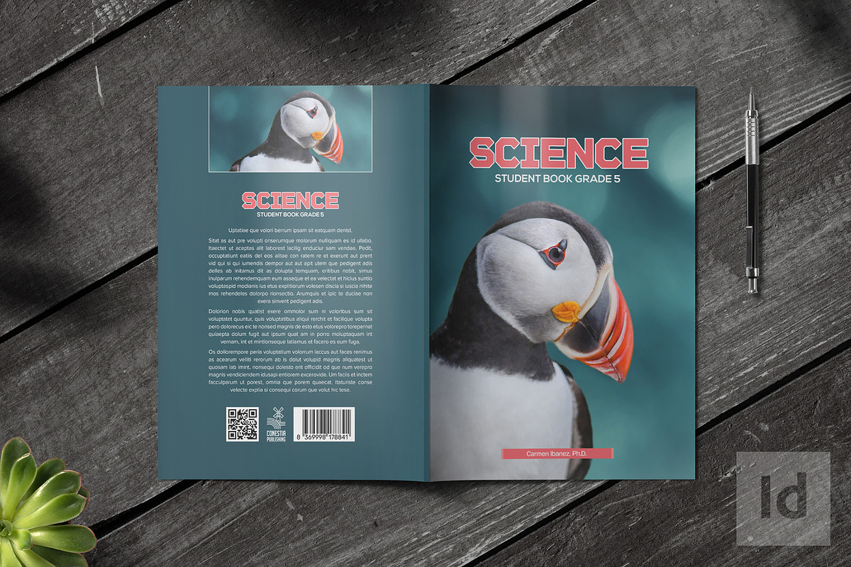Science Textbook Template 4.0 A4+US, a Magazine Template by fisihsani (Photo 1 of 9)