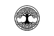 Tree of Life Circle Frame Bundle, an Illustration by Gaye Art (Thumbnail 43 of 51)