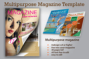 Multipurpose Magazine Template New, a Magazine Template by Orlin (Thumbnail 1 of 5)