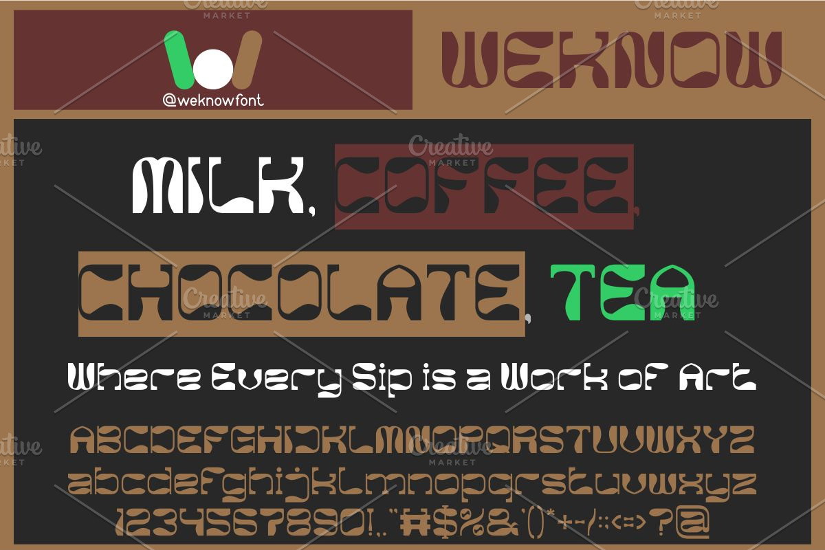 The Greatest Hits font, a Font by weknow (Photo 3 of 7)