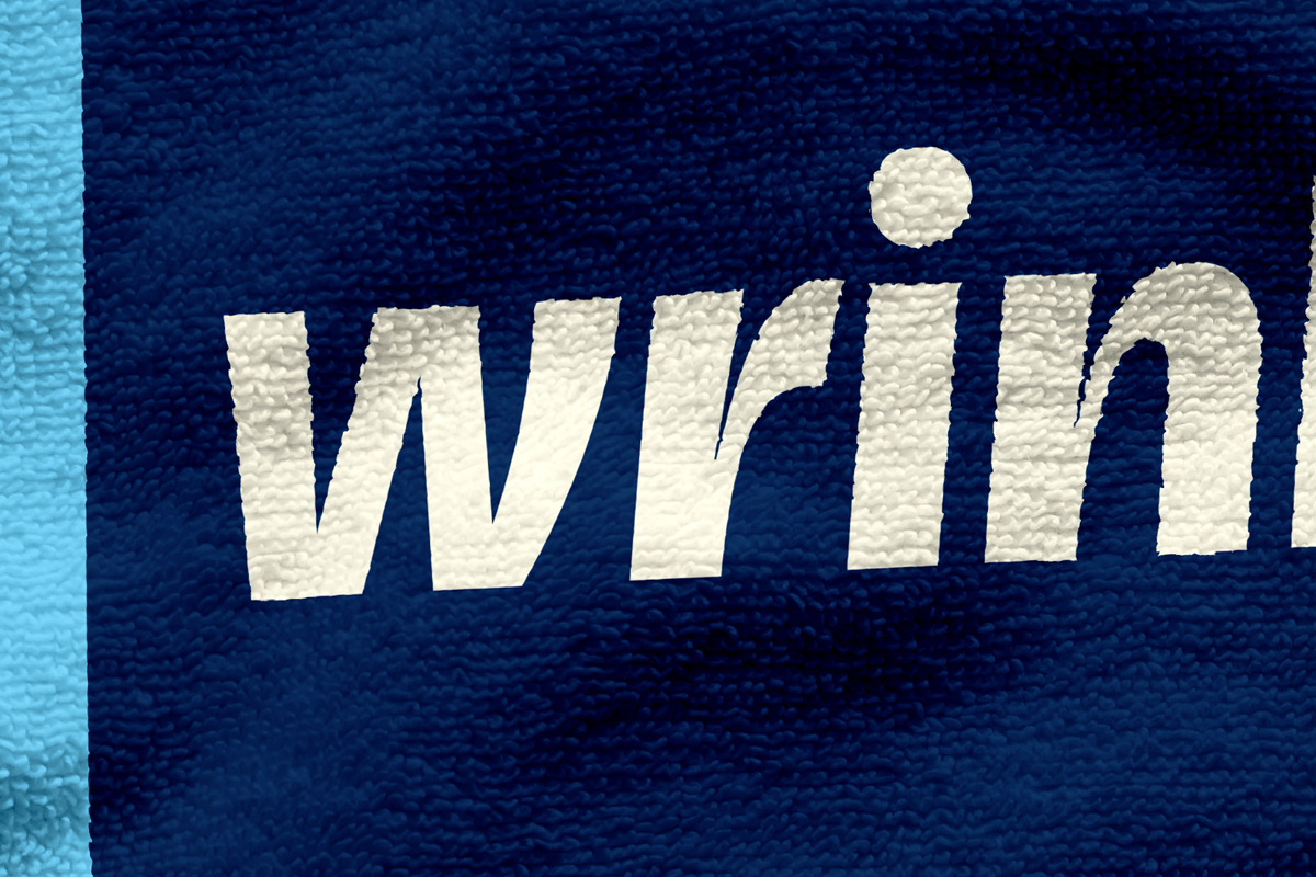 Wrinkled Logo Mockup Collection, an Apparel Mockup by Fields (Photo 17 of 19)