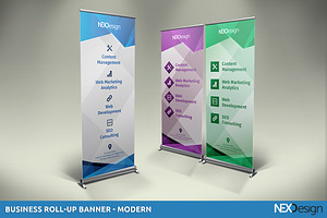 Business Roll-up Banner - Nex