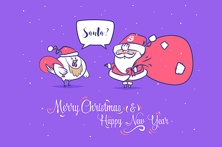 Merry Christmas. Santa is that you?