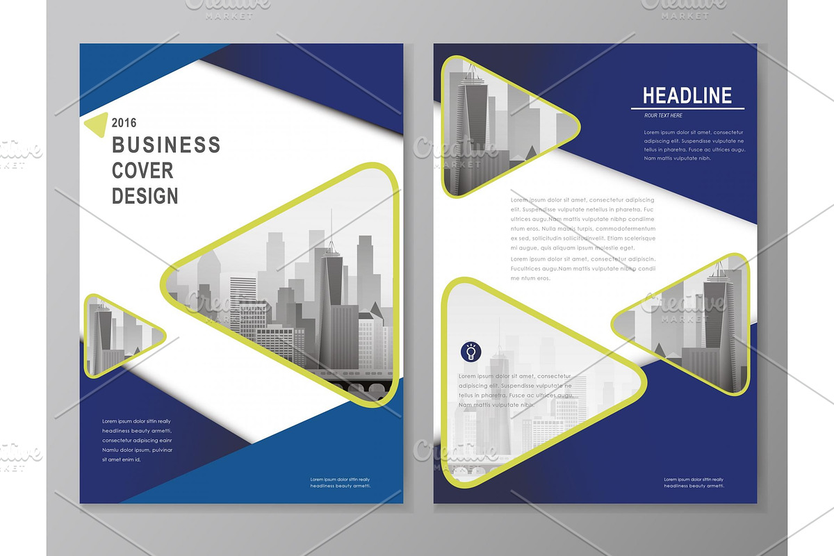 flyer or brochure template, a Brochure Template by TotallypicRF