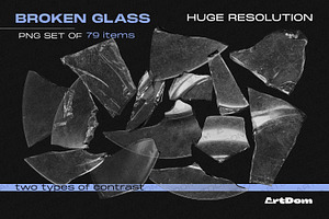 Broken Glass Huge set