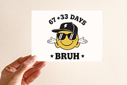 67+33 Days Of School PNG, a Graphic by Vector Portal (Thumbnail 2 of 3)