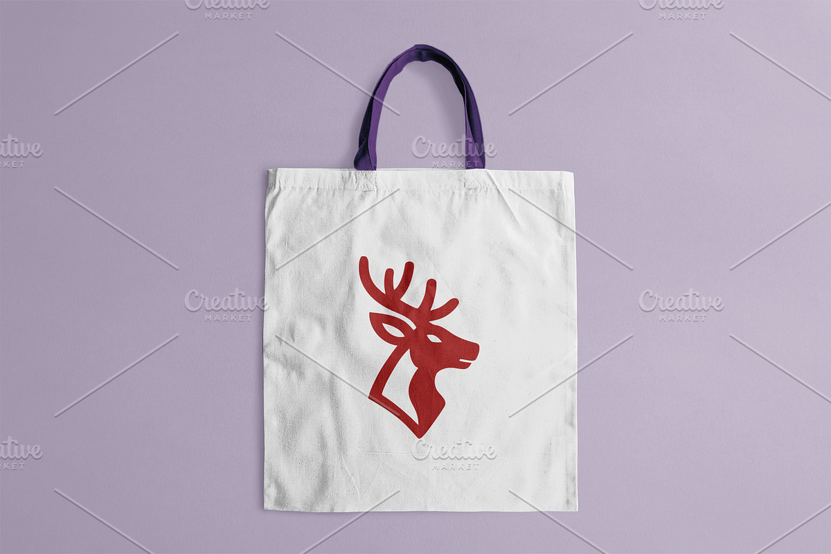 Minimalist Deer Head Logo, a Branding & Logo Template by Vectorium Studio (Photo 2 of 2)