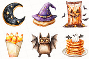 Watercolor Halloween Sweets Clipart, an Illustration by OK Design (Thumbnail 5 of 5)