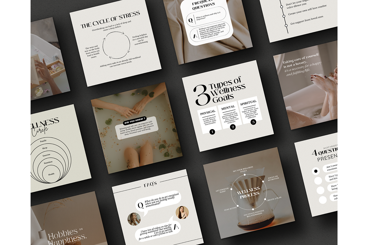 Health & Wellness Instagram - Canva, a Social Media Template by TheTemplateTopia (Photo 8 of 10)