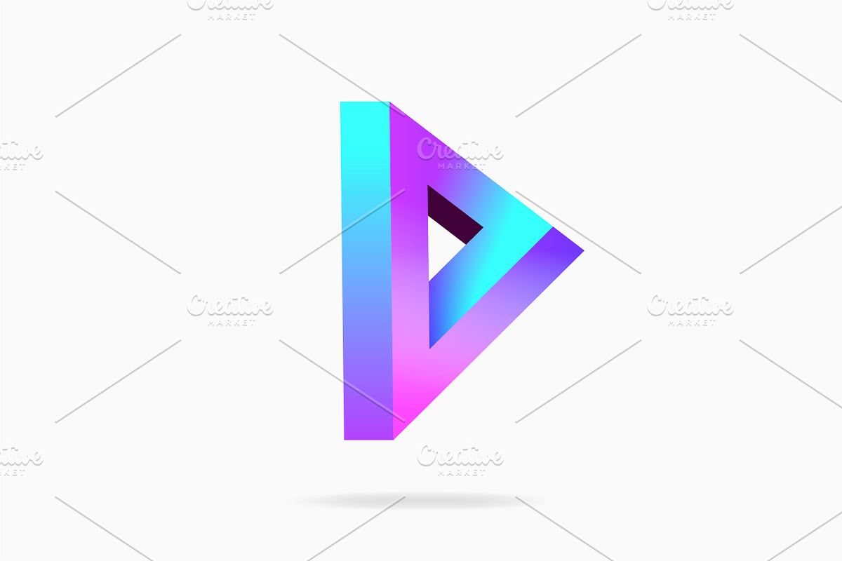 Modern Triangle Logo, a Branding & Logo Template by Luis Muniz (Photo 2 of 2)