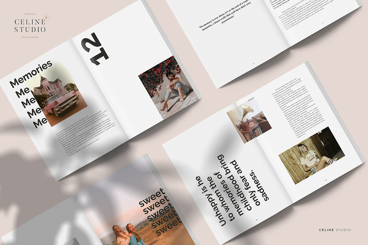 Memories Lookbook, a Brochure Template by Celine Studio (Photo 3 of 10)