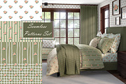 Vintage Watercolor Floral Patterns, a Pattern Graphic by Oksana Dovhopol Art (Thumbnail 1 of 11)