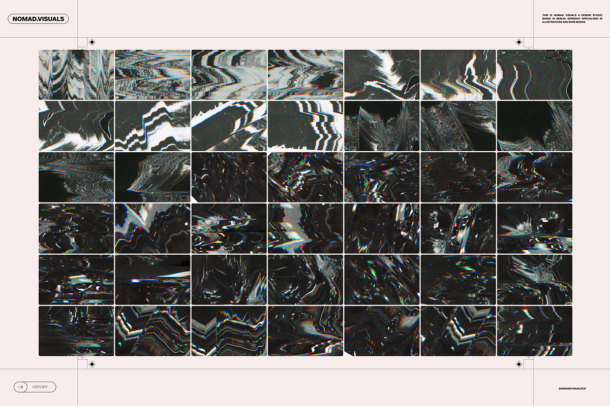 Scanner Cutoff Textures, a Texture Graphic by Nomad Visuals (Photo 11 of 14)