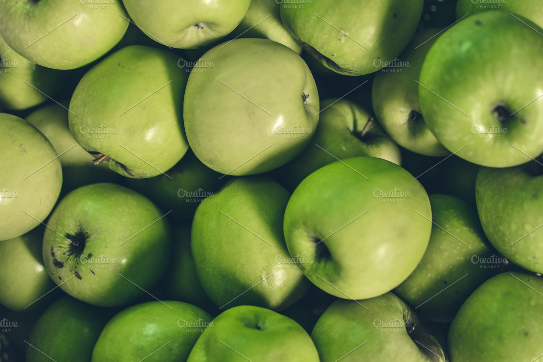 Green apples stock picture, a Food & Drink Photo by K_Srinivas