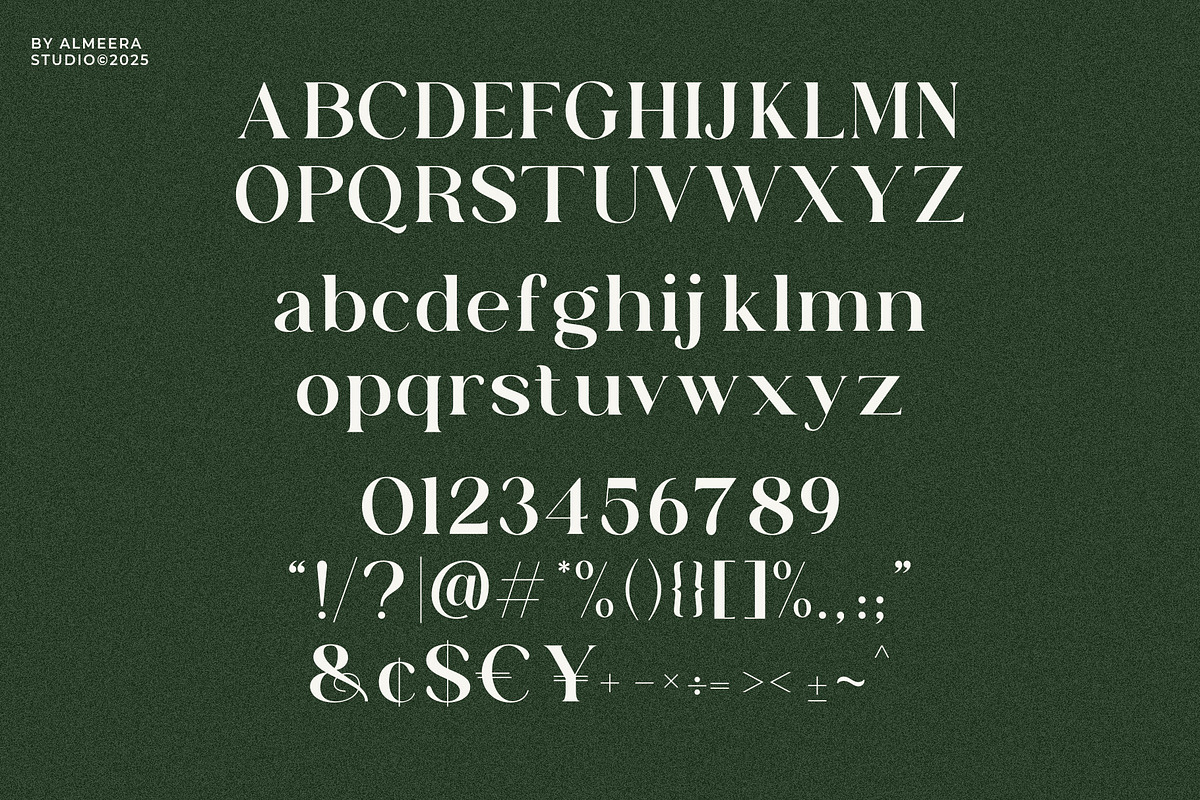 Auralux - Modern Serif Font, a Serif Font by Almeera Std (Photo 4 of 5)